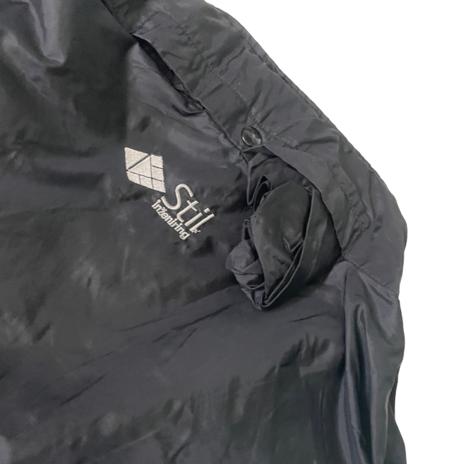 Vintage hanes Windbreaker Jacket Nice Rare Design