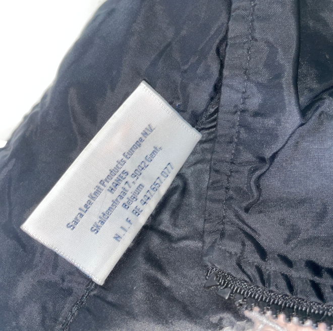 Vintage hanes Windbreaker Jacket Nice Rare Design