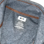 Vintage joseph abboud grey fleece track jacket