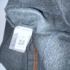 Vintage joseph abboud grey fleece track jacket