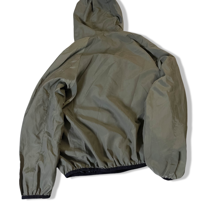 Zara outerwear khaki green waterproof hoodie XS | KHAKI GREEN| XS | SKU 3613