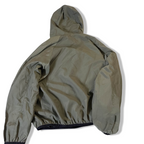 Zara outerwear khaki green waterproof hoodie XS | KHAKI GREEN| XS | SKU 3613