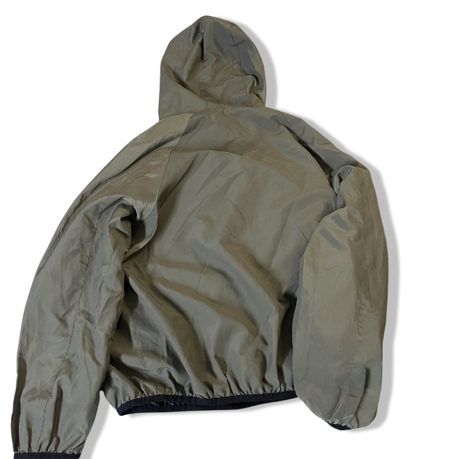 Zara outerwear khaki green waterproof hoodie XS | KHAKI GREEN| XS | SKU 3613