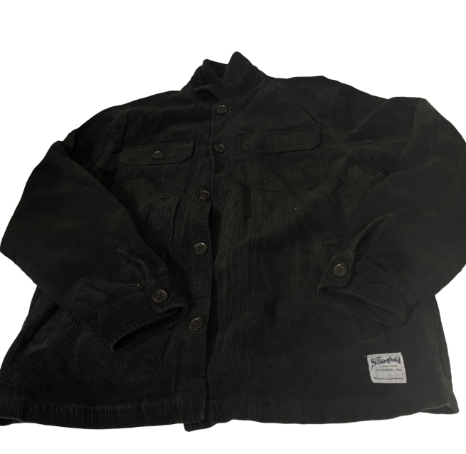 Vintage cordury khaki green mens jacket  L 29 W 22 jacket| SKU 6215