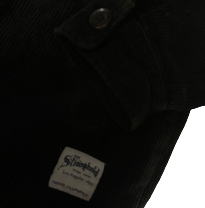 Vintage cordury khaki green mens jacket  L 29 W 22 jacket| SKU 6215