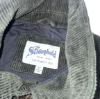 Vintage cordury khaki green mens jacket  L 29 W 22 jacket| SKU 6215