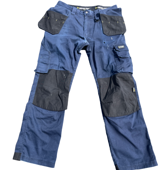 Dunlop Mens Grafter Duo Tone 290 Workwear Cargo Trousers