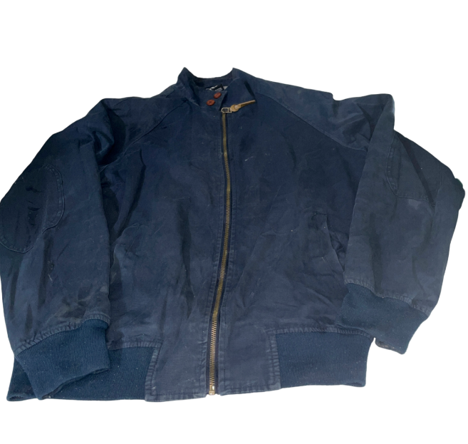 Vintage pride and soul bomber  navy medium jacket| SKU 6222