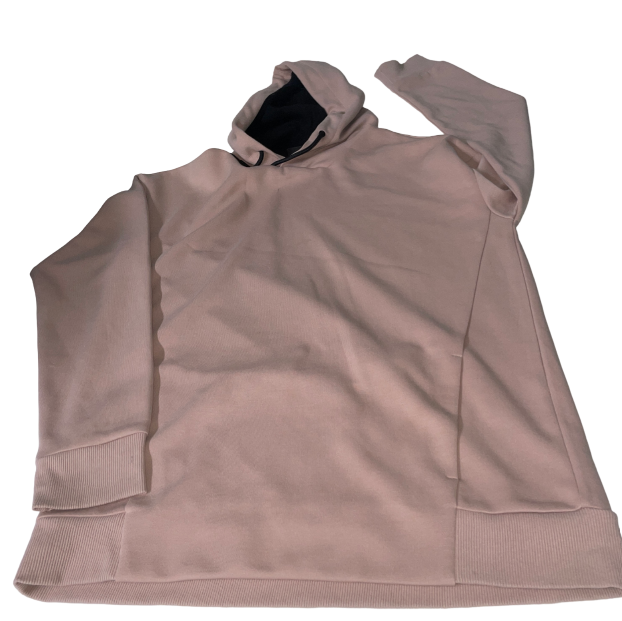 H & M men's Brown and Tan  Oversized Hoodie