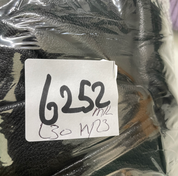 Vintage Black Biker Leather Jacket L 30 W 23 SKU 6252