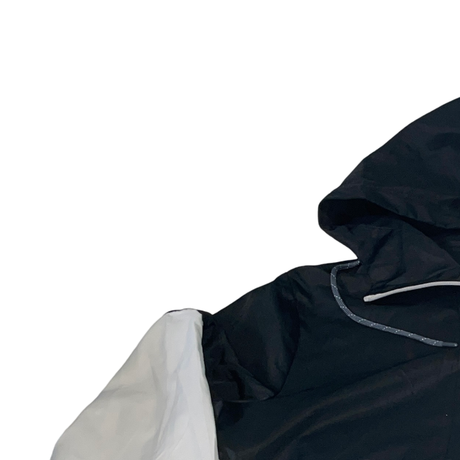 Vintage Rain windbreaker softshell navy white  medium jacket