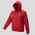 Nike Tech Fleece Full Zip Hoodie Jacket Red Men’s Size XLT Tall Sportswear Club