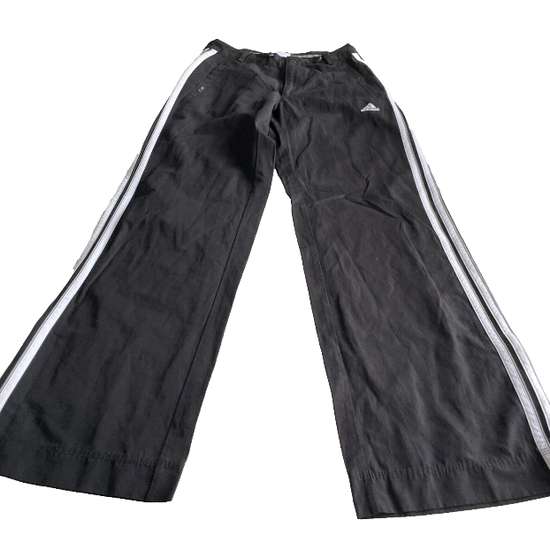 Vintage unisex Adidas 3-stripe grey sweatpant in M|L31 W24|SKU 6089