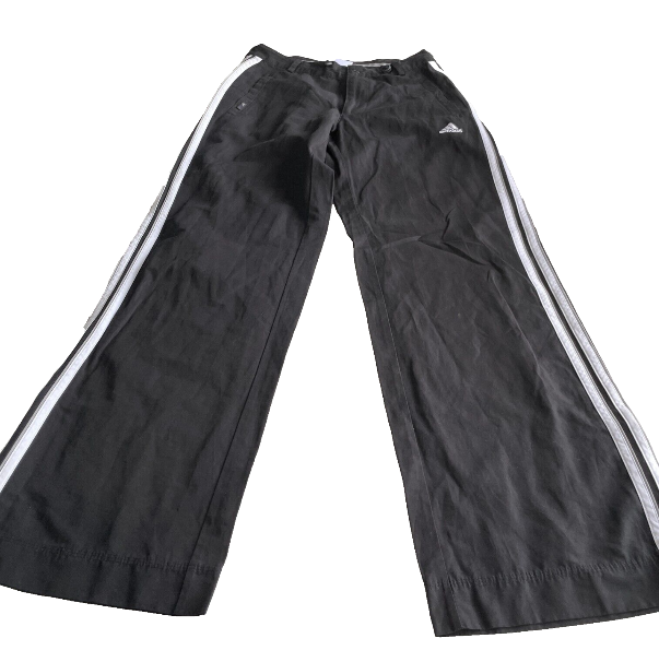 Vintage unisex Adidas 3-stripe grey sweatpant in M|L31 W24|SKU 6089