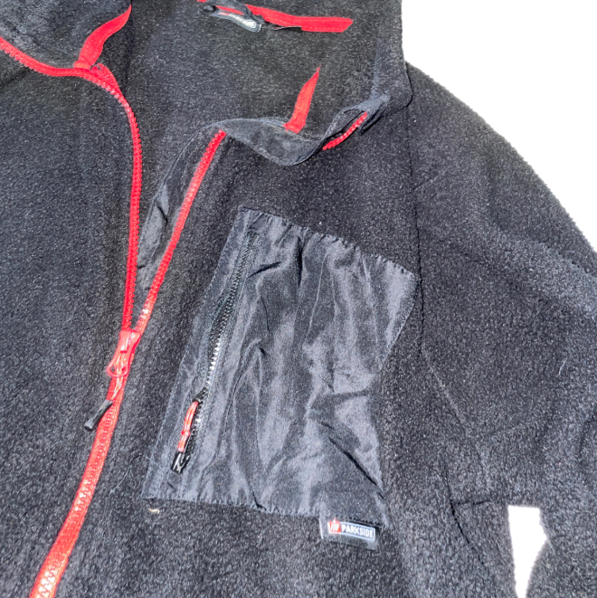 Vintage Parkside Fleece Sweater Zip Up Sweatshirt Streetwear Outdoor| SKU 6195
