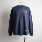 Vintage men Nike Team 90's navy crew neck thick sweatshirt in L|L29 W19|SKU 5577