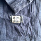 Vintage men Nike Team 90's navy crew neck thick sweatshirt in L|L29 W19|SKU 5577