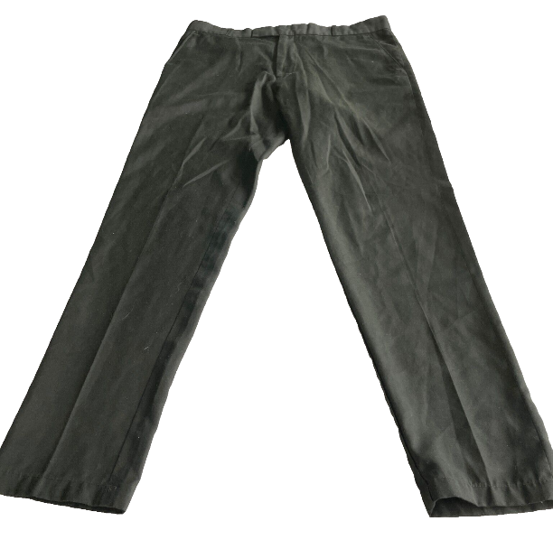 Vintage men's green chinos trousers in L|L34 W34|SKU 6075