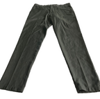 Vintage men's green chinos trousers in L|L34 W34|SKU 6075