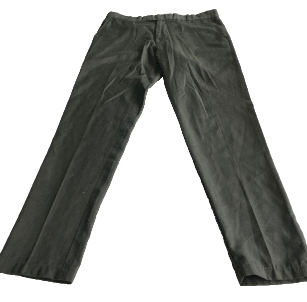 Vintage men's green chinos trousers in L|L34 W34|SKU 6075