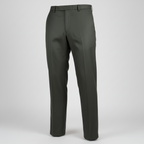 Vintage men's green chinos trousers in L|L34 W34|SKU 6075