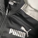 Vintage female black puma track jacket in M|L26 W17|SKU 6096