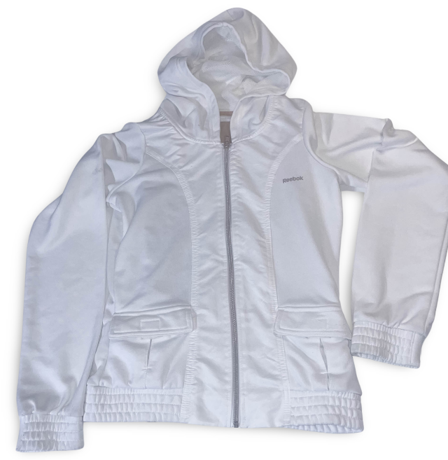 Vintage Women's Reebok Track Jacket | Retro Style | Small to Medium |SKU 3533