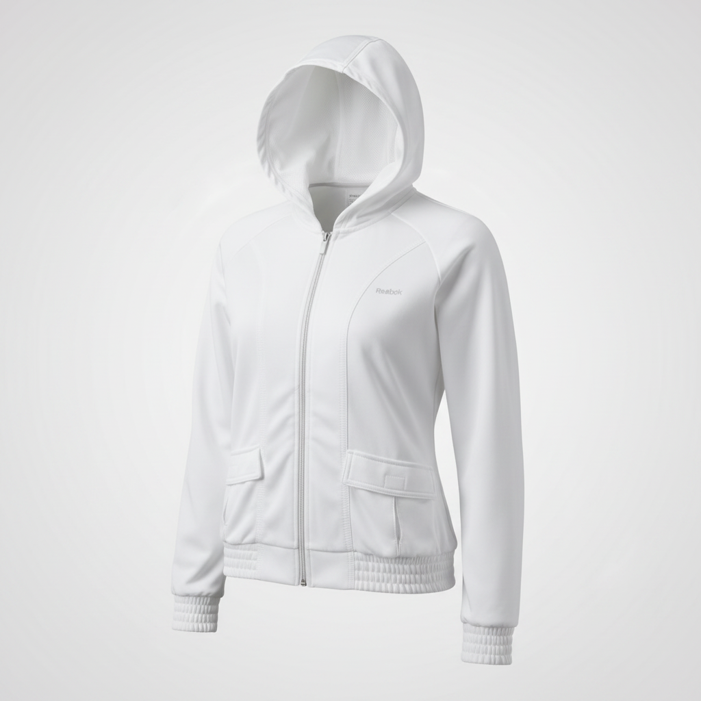 Vintage Women's Reebok Track Jacket | Retro Style | Small to Medium |SKU 3533
