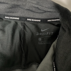 VINTAGE NIKE RUNNING SHIRT MEN'S GREY 1/4 ZIP PULLOVER REFLECTIVE TRAINING SWEATSHIRT IN XL|L30W19|SKU 5476