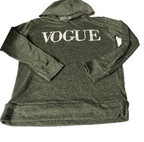 Vintage y2k women Vogue print by Sophia  green hoodie in S|L24 W17|SKU 6091
