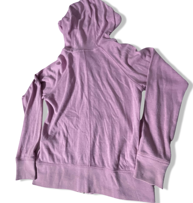 Vintage purple Nike just do it medium regular fit full zip up hoodie| SKU 3528