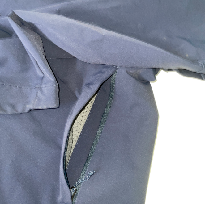 Vintage running Hiking fleeced line  Mountaineering blue jacket  SKU 6208