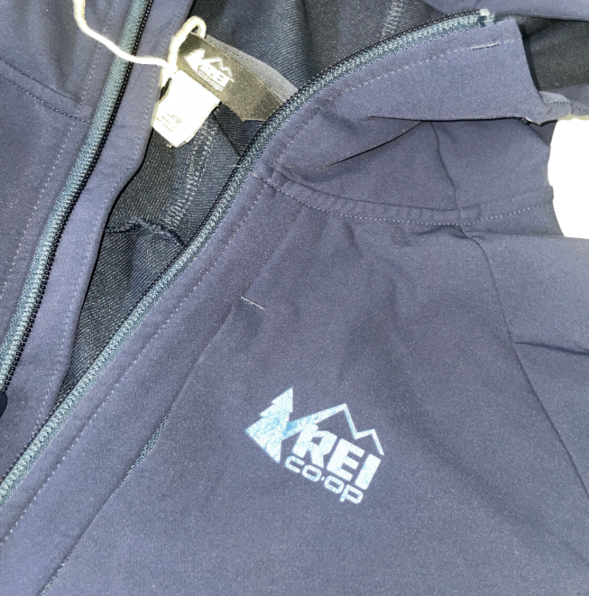 Vintage running Hiking fleeced line  Mountaineering blue jacket  SKU 6208