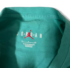 Vintage men's NIKE AIR JORDAN ESSENTIALS FLIGHT 23 graphics green tees in S|L27W18|SKU 5463