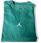 Vintage men's NIKE AIR JORDAN ESSENTIALS FLIGHT 23 graphics green tees in S|L27W18|SKU 5463