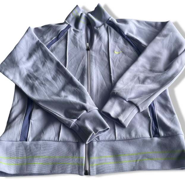 Vintage women Nike fit dry full zip purple wind breaker jacket in XL| L24 W20| SKU 5624