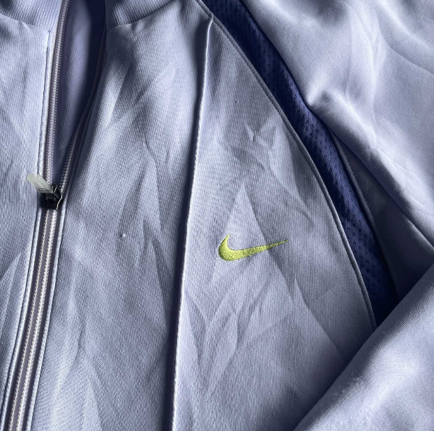 Vintage women Nike fit dry full zip purple wind breaker jacket in XL| L24 W20| SKU 5624