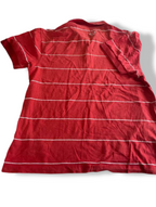 Vintage men's Nike Aston Villa 2008-09 Red Training Kit Polo in XL| L28 W20|SKU 5390