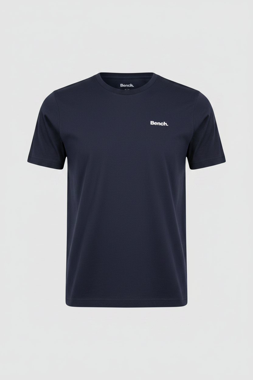 Vintage Bench Mens Lapse Short Sleeve Crew Neck Cotton Casual T-Shirt in S|L25 W16|SKU 5408