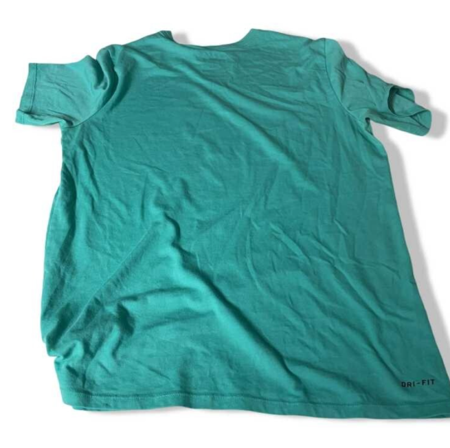 Vintage Nike Dri-fit green short sleeve men's T-shirt in L|L29W21|SKU 5477