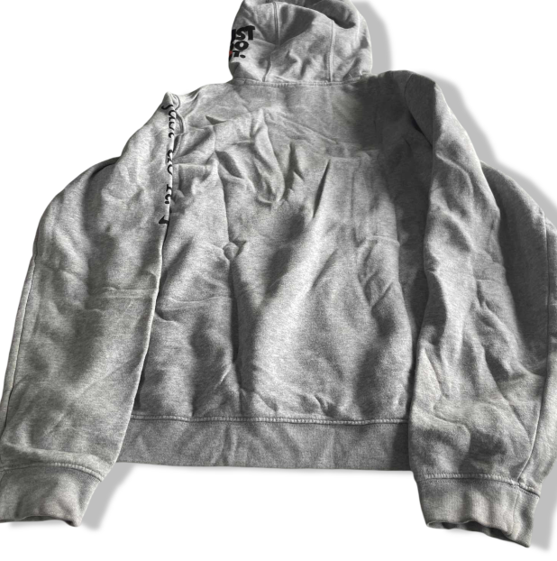 Vintage men Nike just do it grey hoodie slim fit in S|L26 W21|SKU 5571