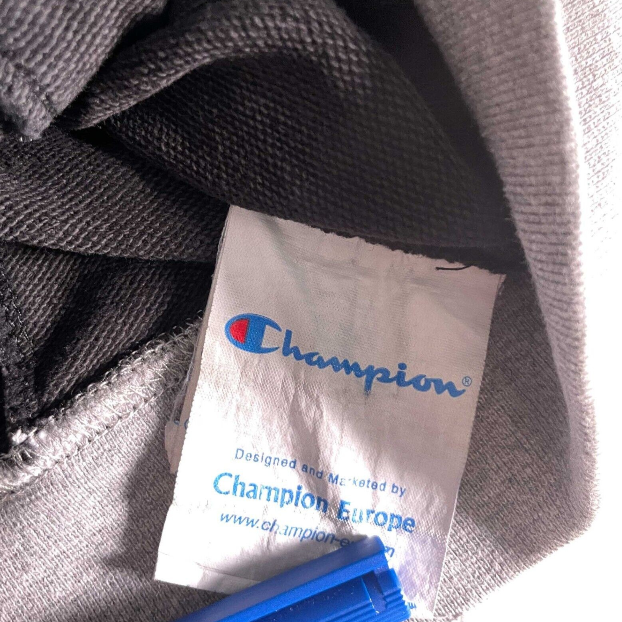 Vintage women champion heritage black full zip cropped hoodie in M|L24 W20|SKU 6390