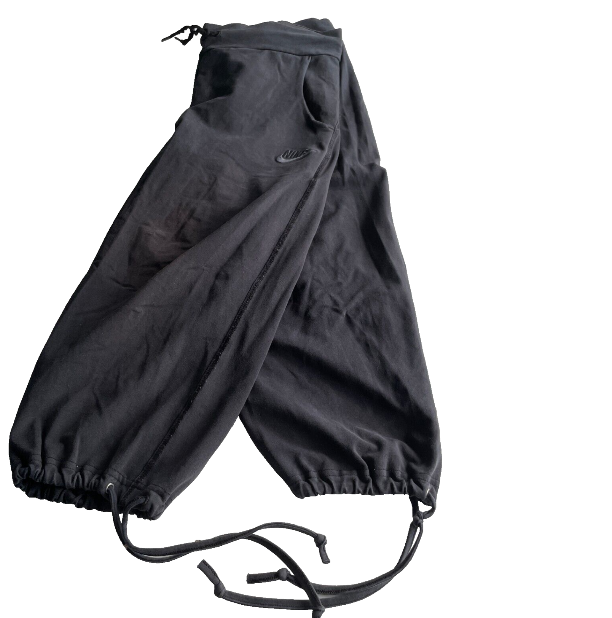 Vintage women grey nike joggers drawstring pant in M|L19 W32|SKU 6062