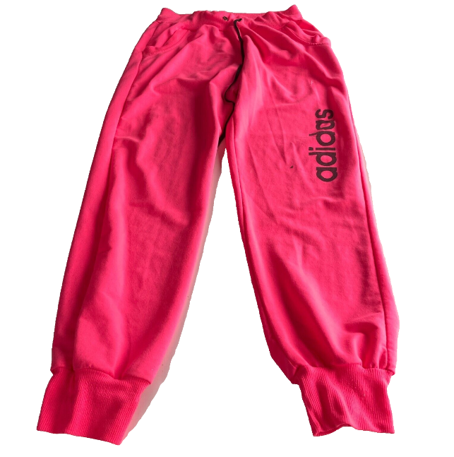 Vintage women pink Reebok elastic drawstring jogger in M|L28 W26|SKU 6090