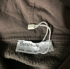 Vintage female Bershka Bunny graphics Brown Hoodie in S|L24 W23|SKU 6092