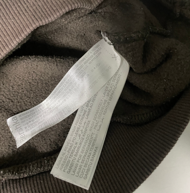 Vintage female Bershka Bunny graphics Brown Hoodie in S|L24 W23|SKU 6092