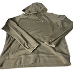 Vintage men Boggi Milano graphics SCUBA  Khaki green hoodie in L|L29 W23|SKU 6095