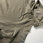 Vintage men Boggi Milano graphics SCUBA  Khaki green hoodie in L|L29 W23|SKU 6095