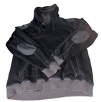 Vintage Dassy professional workwear black hoodie in L|L29 W23|SKU 6100