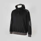Vintage Dassy professional workwear black hoodie in L|L29 W23|SKU 6100